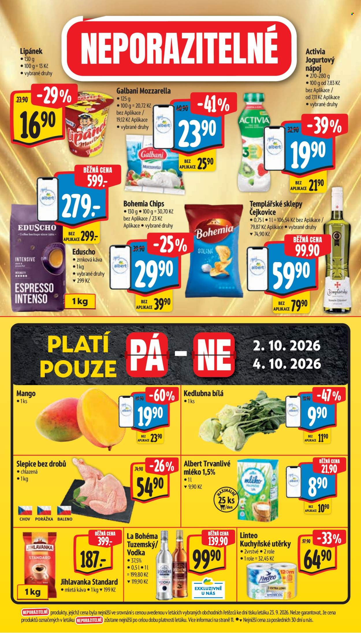 Leták Albert Hypermarket - 30. 9. 2026 - 6. 10. 2026. Strana 8