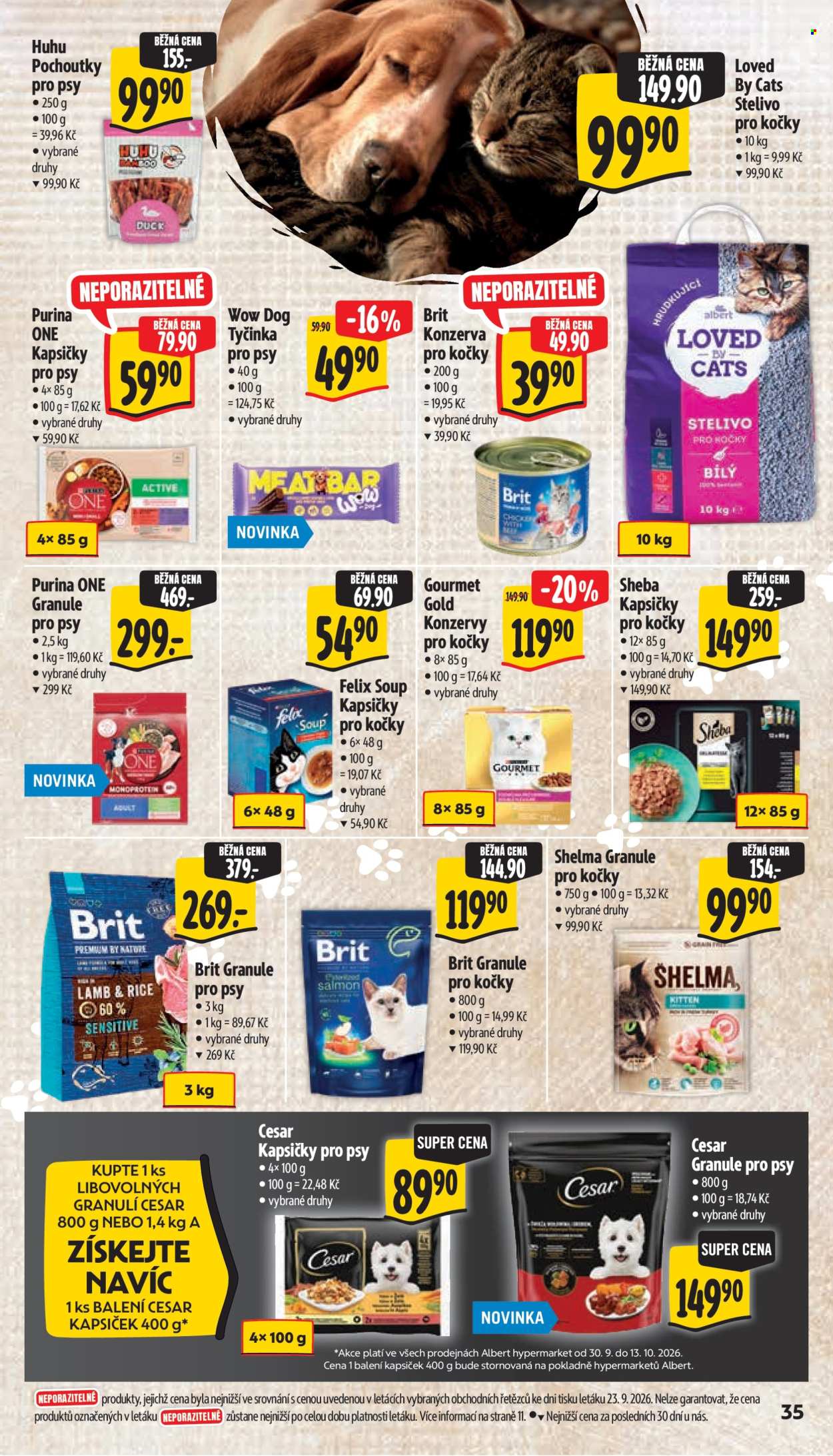 Leták Albert Hypermarket - 30. 9. 2026 - 6. 10. 2026. Strana 45