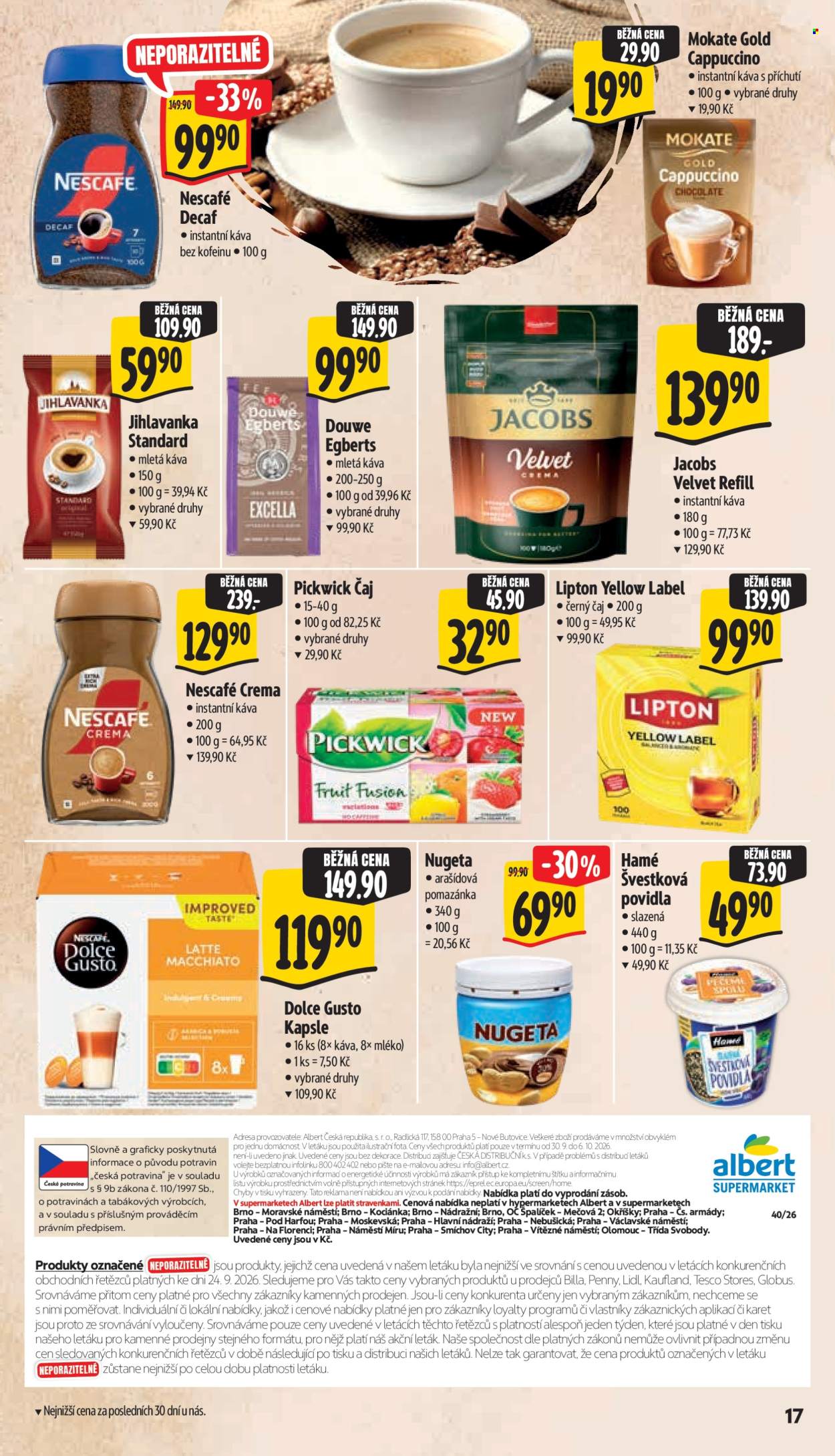 Leták Albert Supermarket - 30. 9. 2026 - 6. 10. 2026. Strana 27