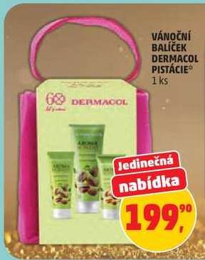 Vánoční balíček Dermacol Pistácie