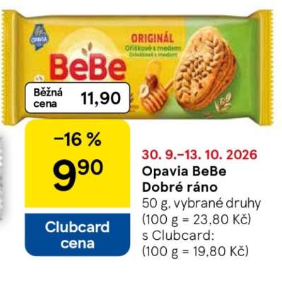 OPAVIA BeBe Dobré ráno