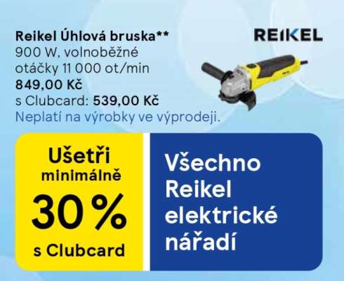 Reikel Úhlová bruska