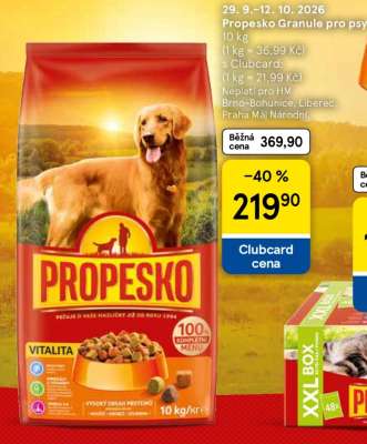 Propesko granule pro psy
