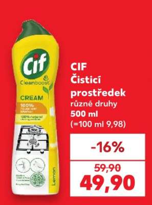 CIF Čisticí prostředek