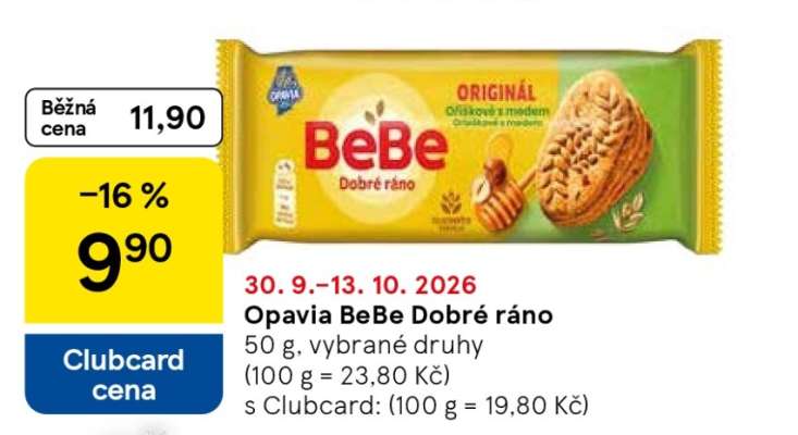 OPAVIA BeBe Dobré ráno