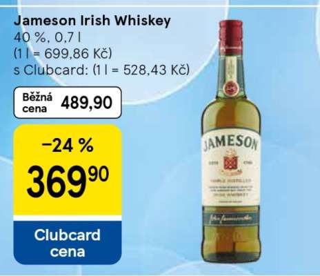 JAMESON Irish whiskey