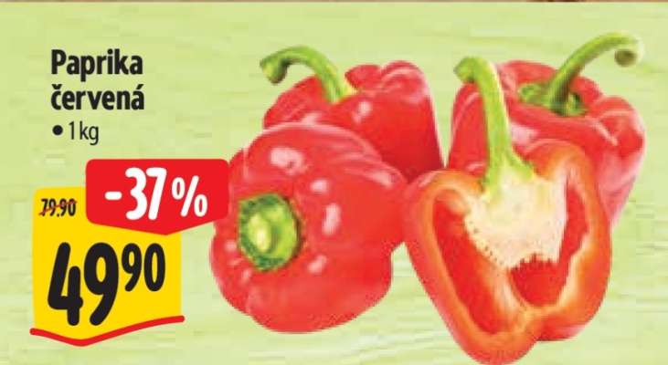 Paprika červená