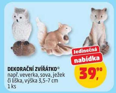 Dekorační zvířátko
