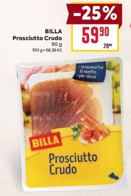 BILLA Prosciutto Crudo
