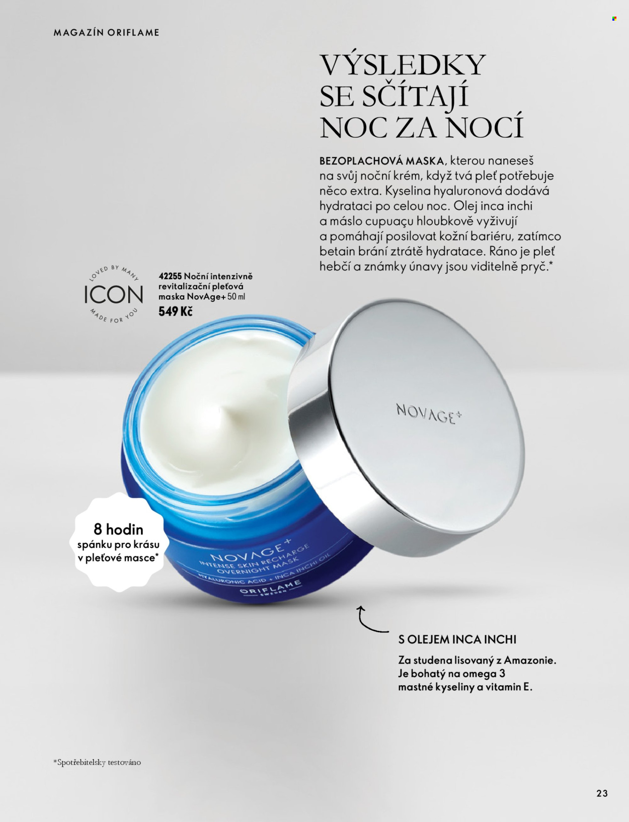 Leták ORIFLAME - 30. 9. 2026 - 10. 11. 2026. Strana 23
