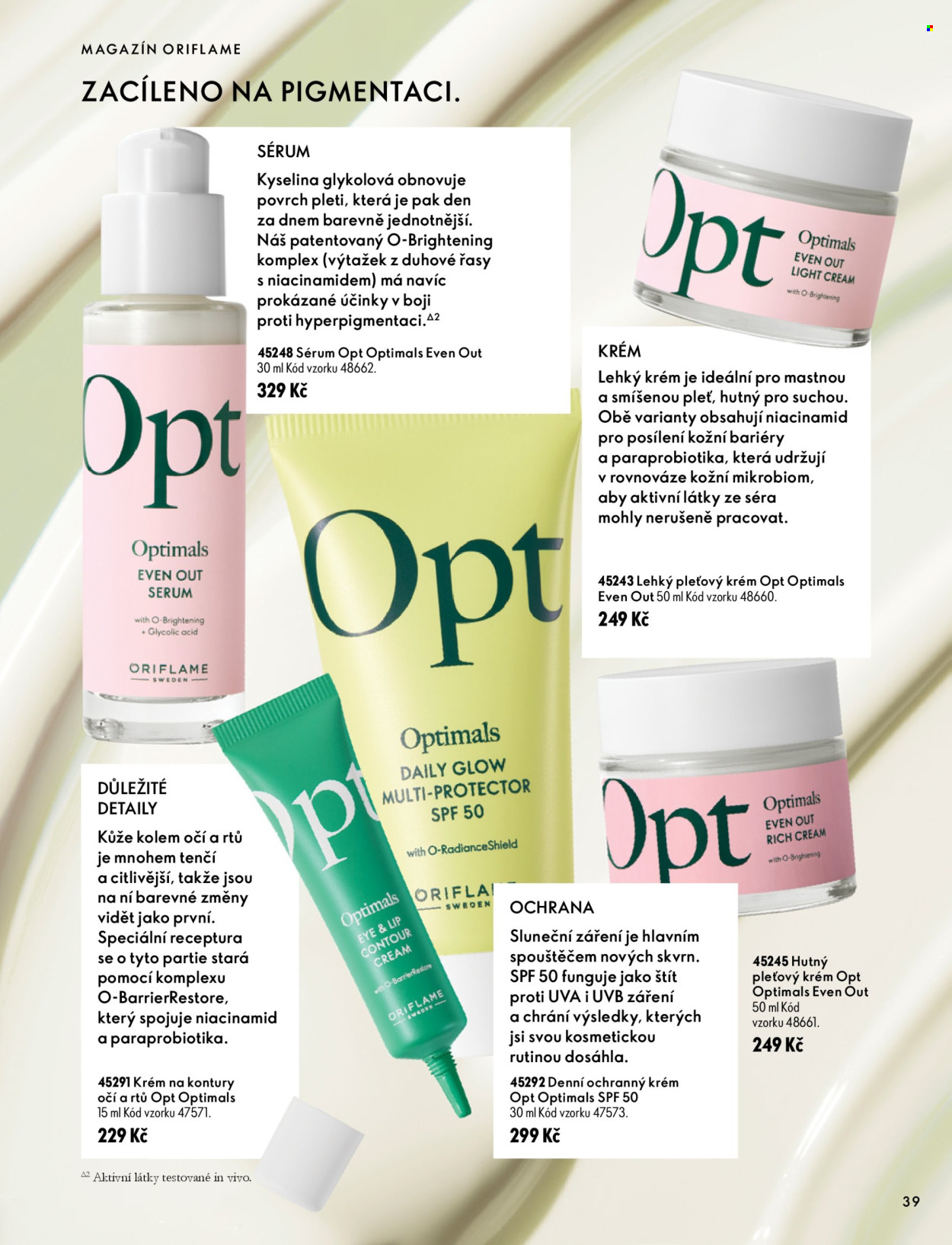Leták ORIFLAME - 30. 9. 2026 - 10. 11. 2026. Strana 39