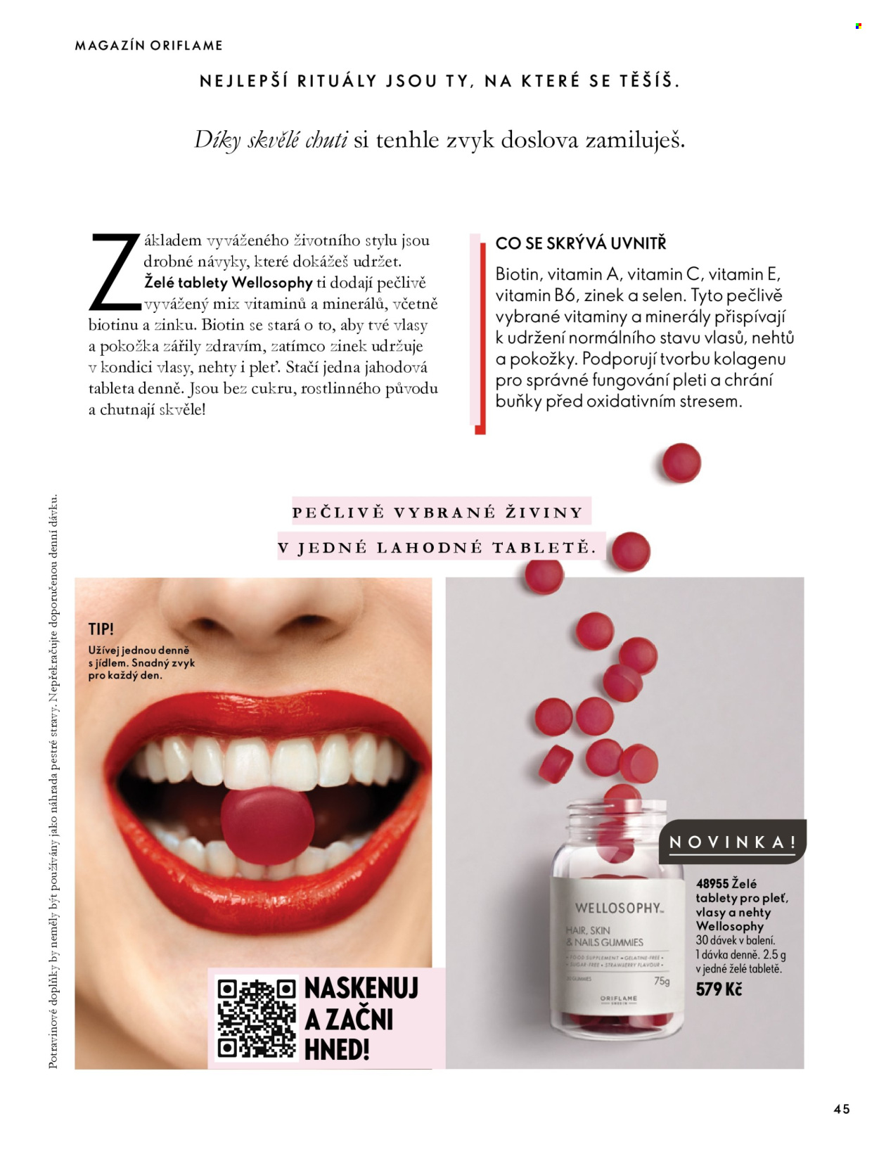 Leták ORIFLAME - 30. 9. 2026 - 10. 11. 2026. Strana 45
