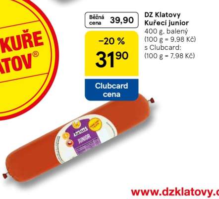 DZ Klatovy kuřecí junior