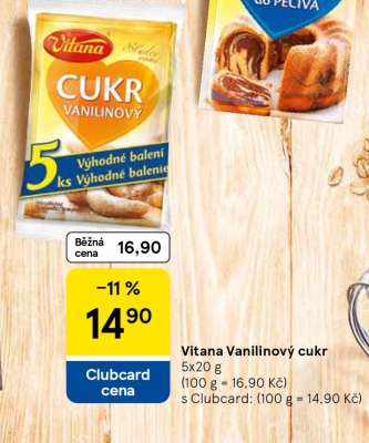 Vitana Vanilinový cukr