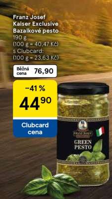 Franz Josef Kaiser Exclusive Bazalkové pesto
