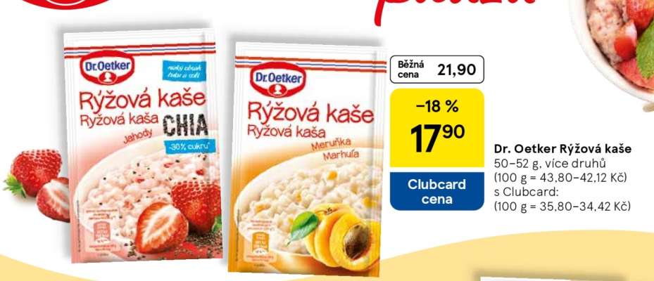 Dr. Oetker Rýžová kaše