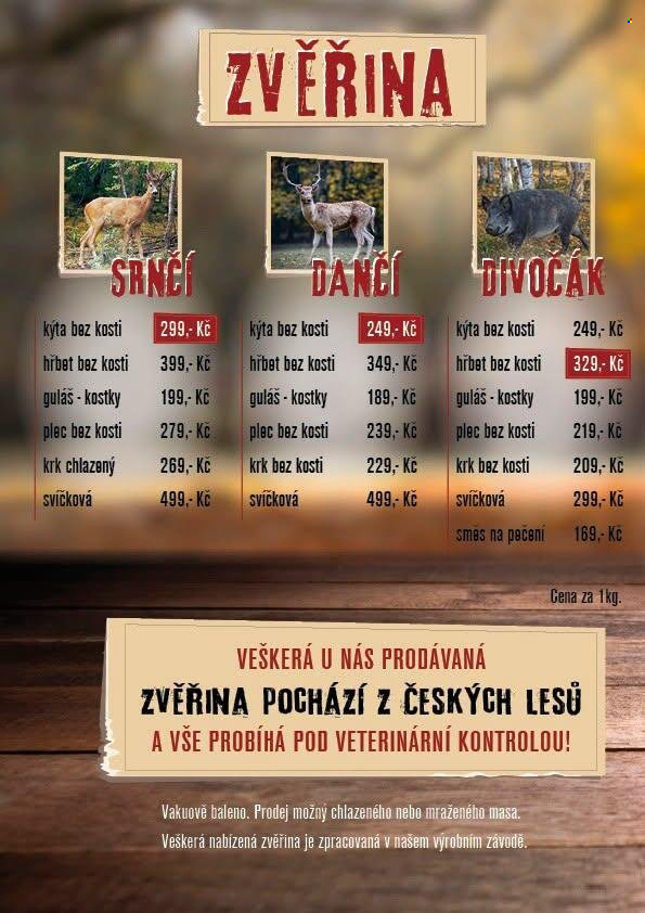 Leták Maso Třebovle - 1. 10. 2026 - 31. 10. 2026. Strana 4