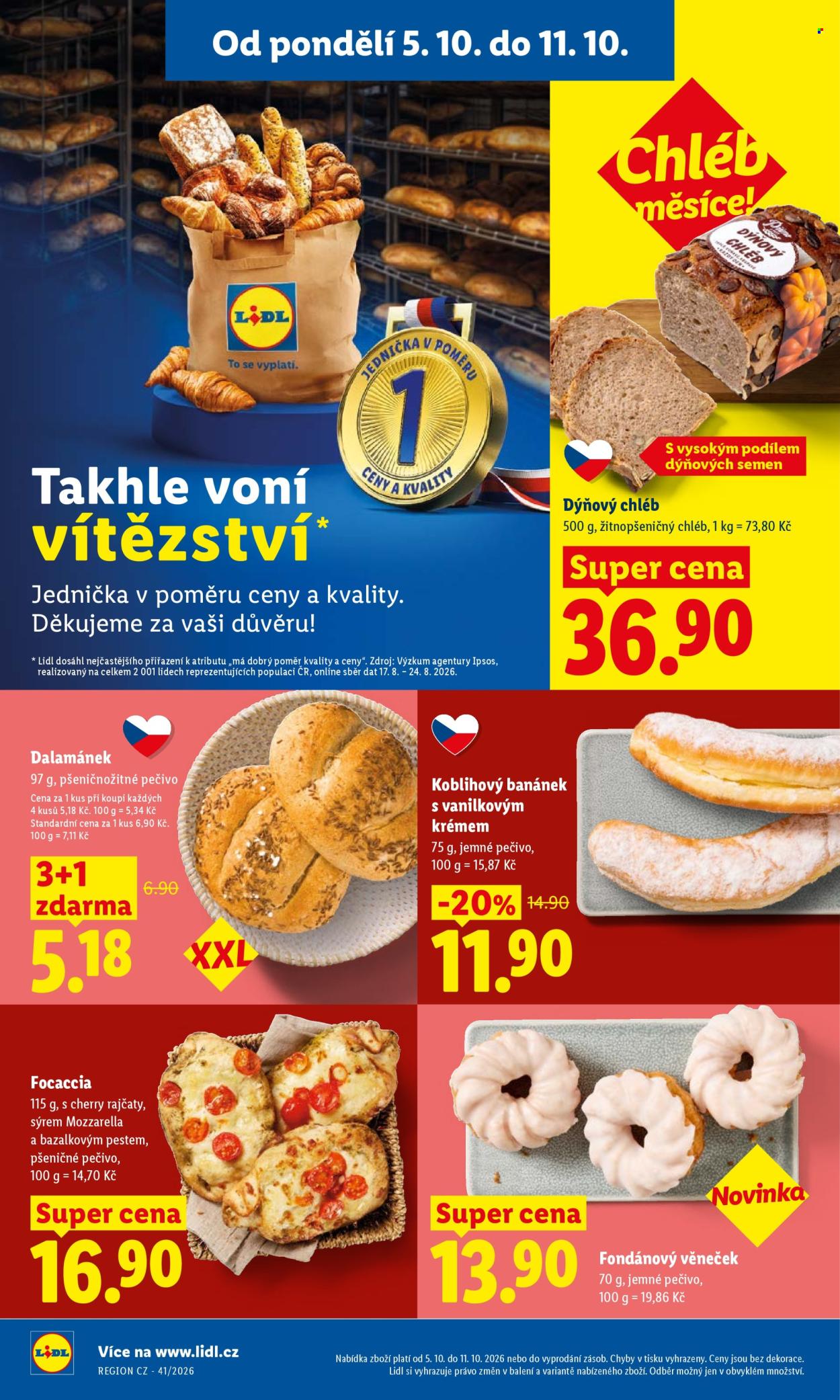 Leták Lidl - 5. 10. 2026 - 7. 10. 2026. Strana 20