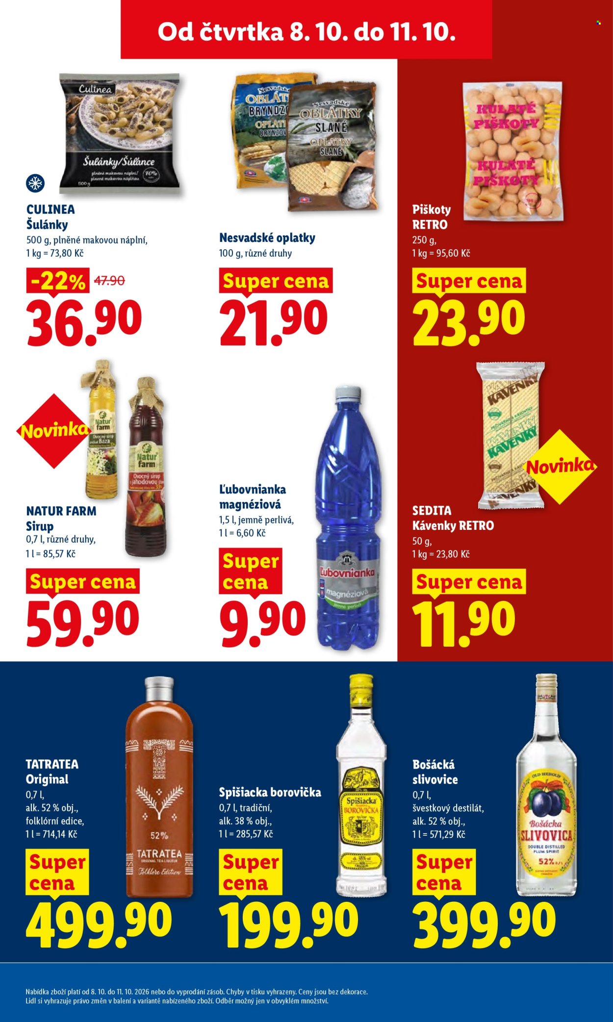 Leták Lidl - 8. 10. 2026 - 11. 10. 2026. Strana 25