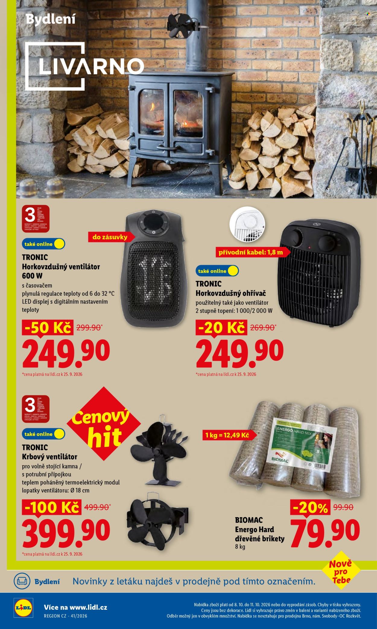 Leták Lidl - 8. 10. 2026 - 11. 10. 2026. Strana 45
