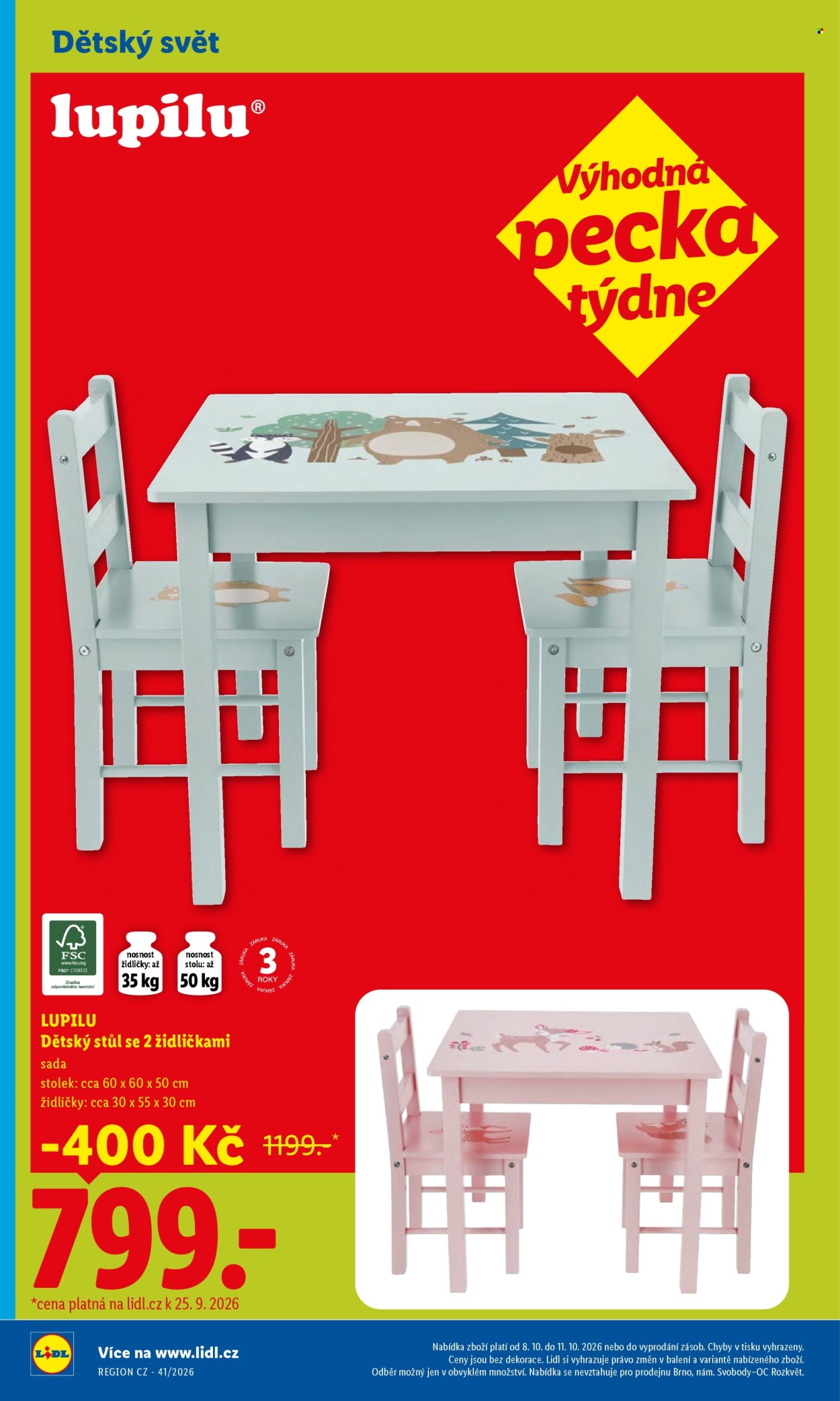 Leták Lidl - 5. 10. 2026 - 11. 10. 2026. Strana 18
