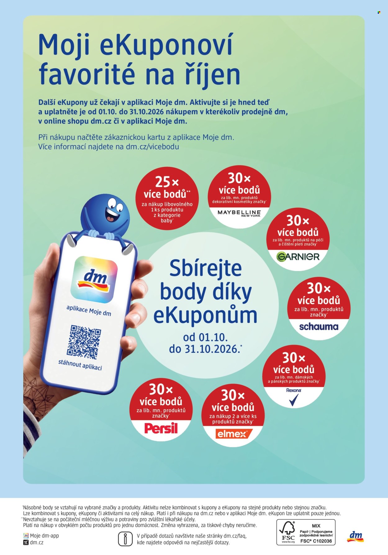 Leták dm drogerie - 2. 10. 2026 - 29. 10. 2026. Strana 24