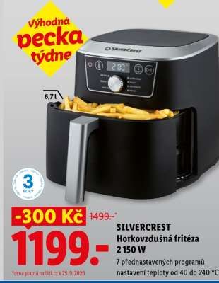 SilverCrest HORKOVZDUŠNÁ FRITÉZA