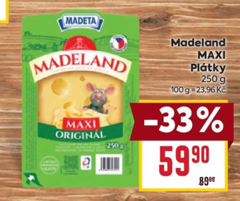 Madeland Maxi plátky