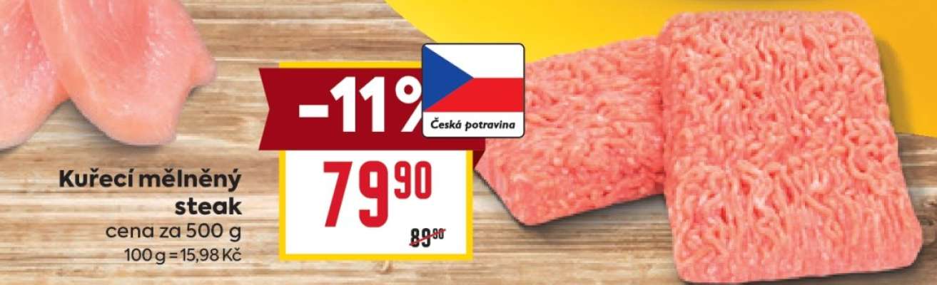 Kuřecí mletěný steak