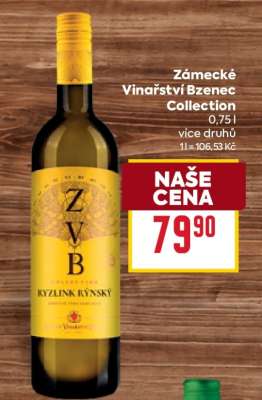 Zámecké vinařství Bzenec Collection