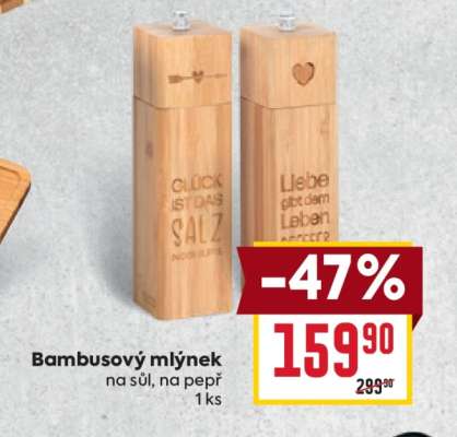 Bambusový mlýnek