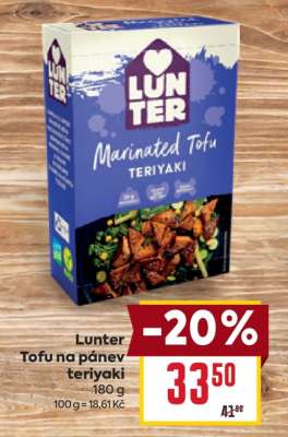 Lunter Tofu na pánev teriyaki