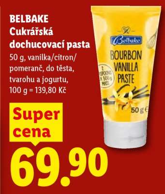 BELBAKE Cukrářská dochucovací pasta