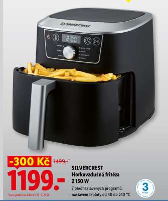 SilverCrest HORKOVZDUŠNÁ FRITÉZA