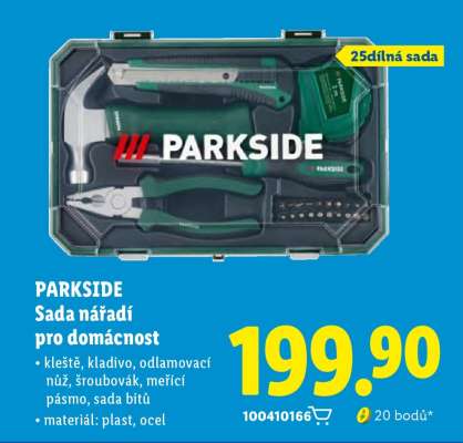 PARKSIDE Sada nářadí pro domácnost