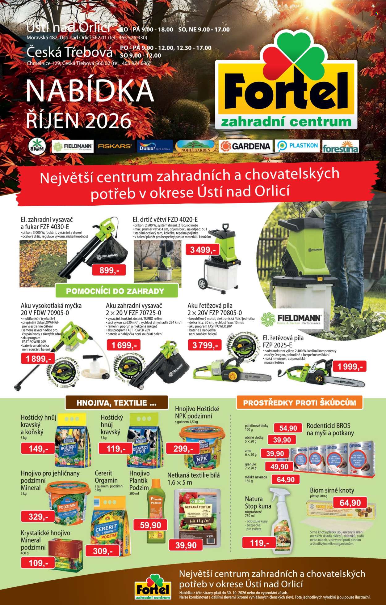 Leták Konzum - 1. 10. 2026 - 31. 10. 2026. Strana 1