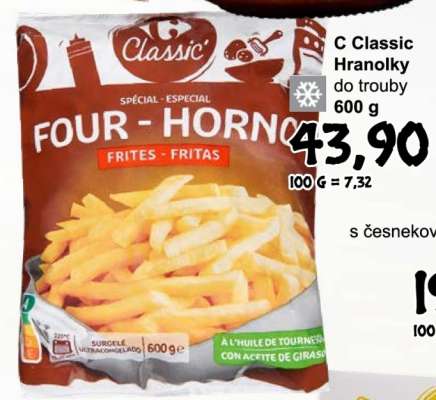 C Classic Hranolky
