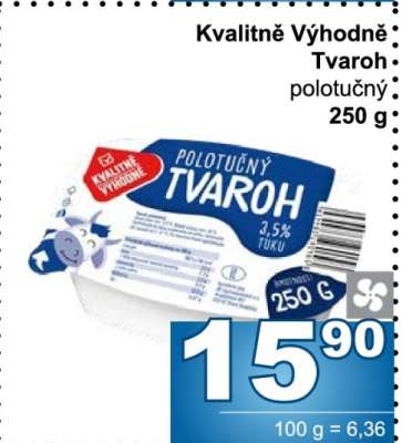 Kvalitně Výhodně tvaroh
