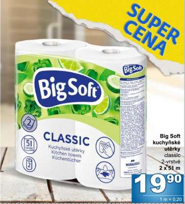 Big Soft Kuchyňské utěrky
