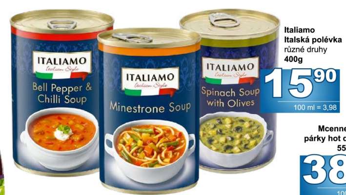 Italiamo Italská polévka