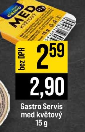 Gastro Servis med květový