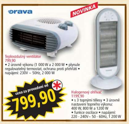 TEPLOVZDUŠNÝ VENTILÁTOR*