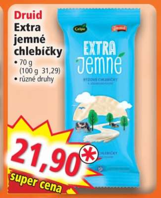 Druid Extra jemné chlebíčky