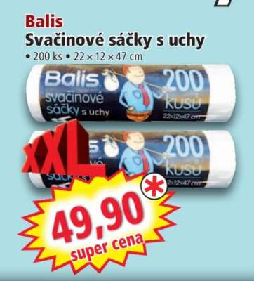 Balis Svačinové sáčky s uchy