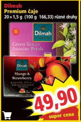 Dilmah Premium čaje