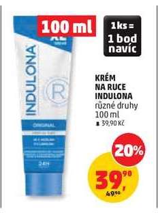 KRÉM NA RUCE INDULONA