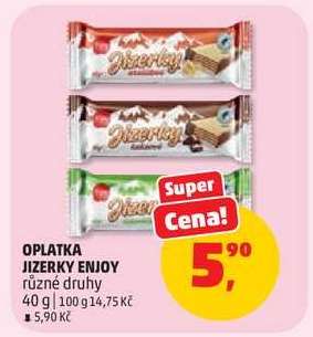 OPLATKA JIZERKY ENJOY