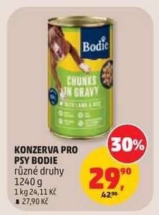 KONZERVA PRO PSY BODIE