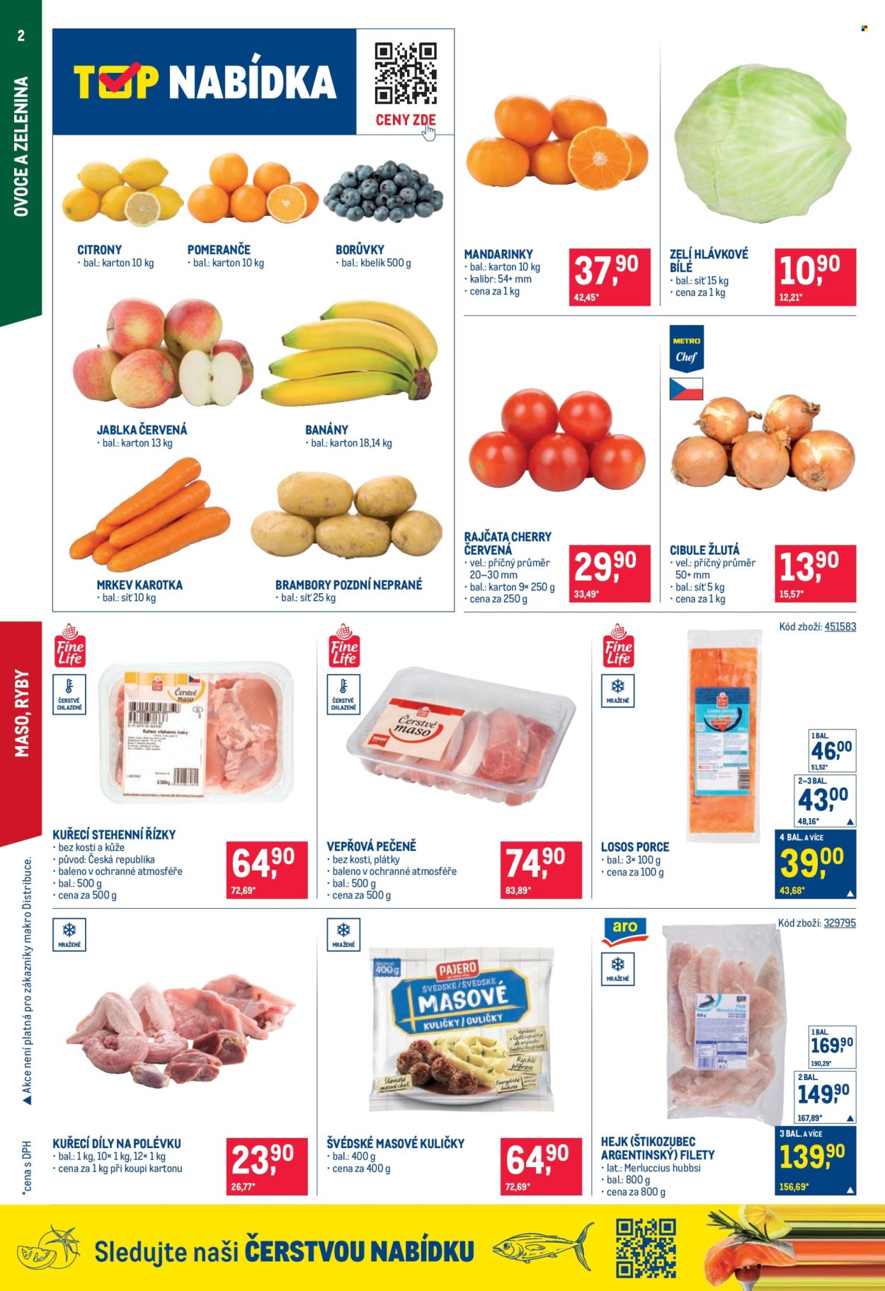 Leták MAKRO - 7. 10. 2026 - 20. 10. 2026. Strana 2