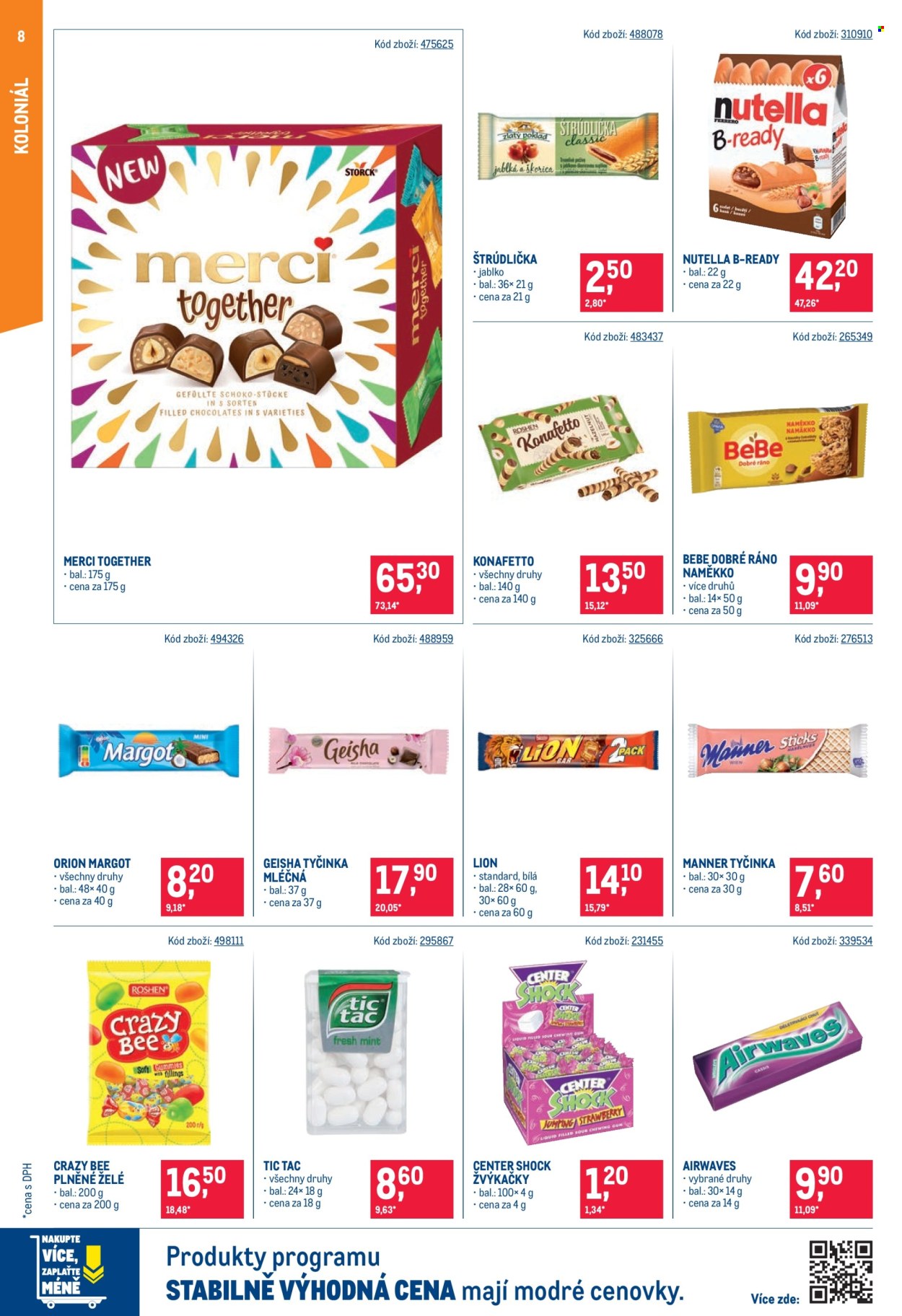 Leták MAKRO - 7. 10. 2026 - 20. 10. 2026. Strana 8